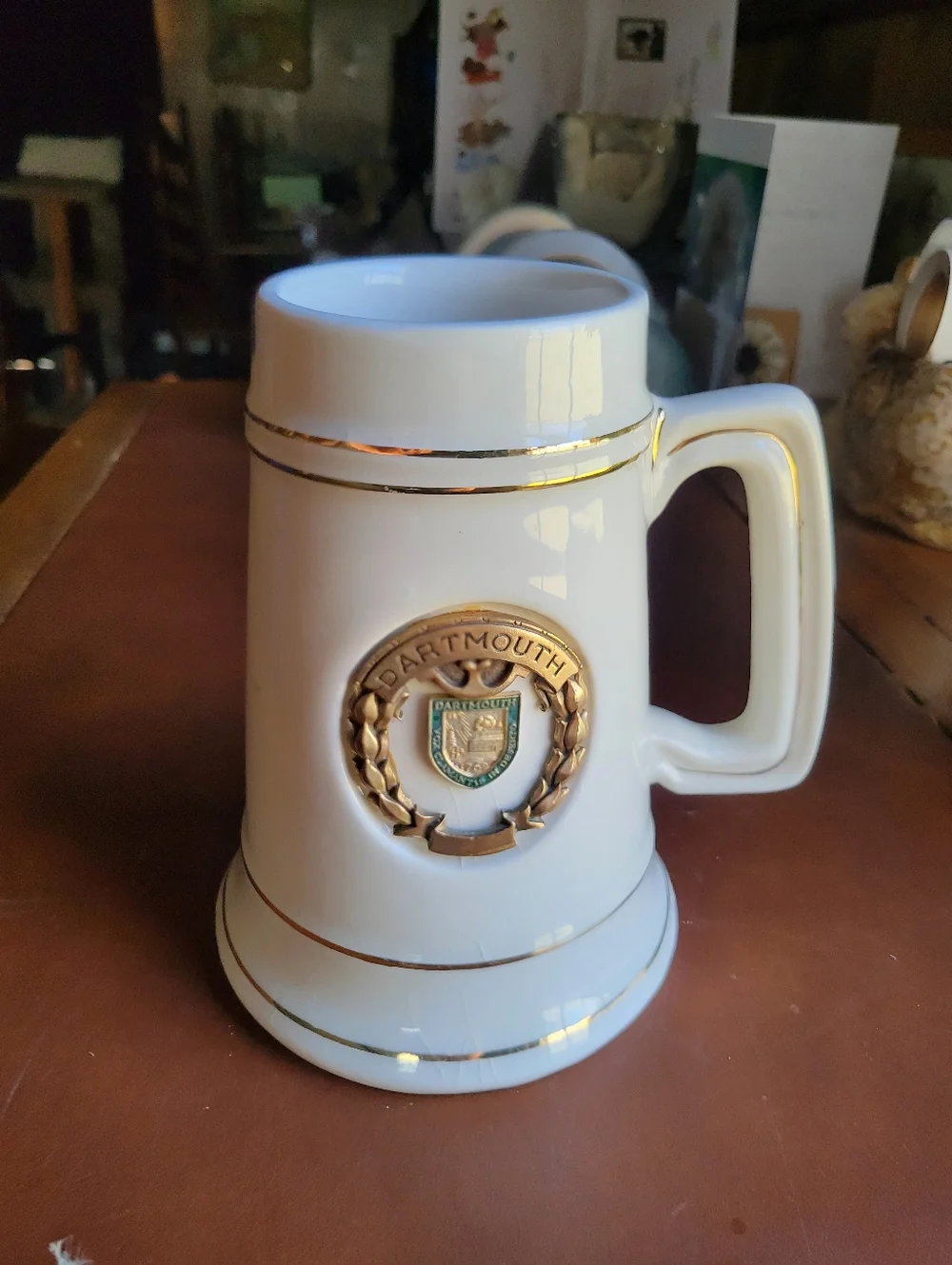 Vintage Fort Leavenworth CGSC Ceramic Heraldo-Mug Cup Loren Murchison & Co.